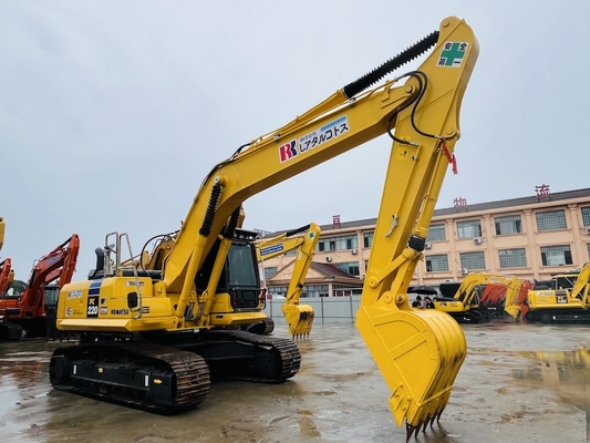 Usato Komatsu PC220-8 di seconda mano Excavator Crawer Backhoe 1 CBM Macchine per la costruzione a capacità di secchio