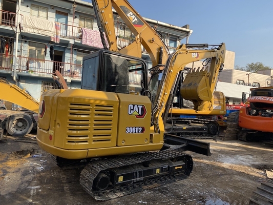 Escavatori di Caterpillar di seconda mano originali Giappone Escavatori di Caterpillar CAT 306E2 di seconda mano di 6 tonnellate
