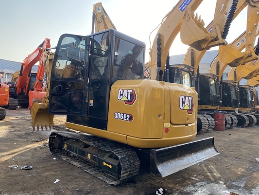 Escavatori di Caterpillar di seconda mano originali Giappone Escavatori di Caterpillar CAT 306E2 di seconda mano di 6 tonnellate