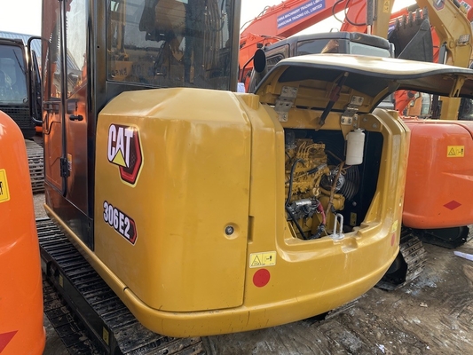 Escavatori di Caterpillar di seconda mano originali Giappone Escavatori di Caterpillar CAT 306E2 di seconda mano di 6 tonnellate