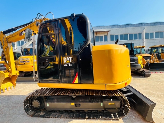 0.33 CBM CAT 307E2 Escavatore Caterpillar di seconda mano Giappone Usato Escavatore Crawler 7 tonnellate Macchine per la costruzione