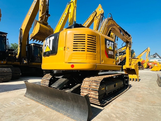 0.33 CBM CAT 307E2 Escavatore Caterpillar di seconda mano Giappone Usato Escavatore Crawler 7 tonnellate Macchine per la costruzione