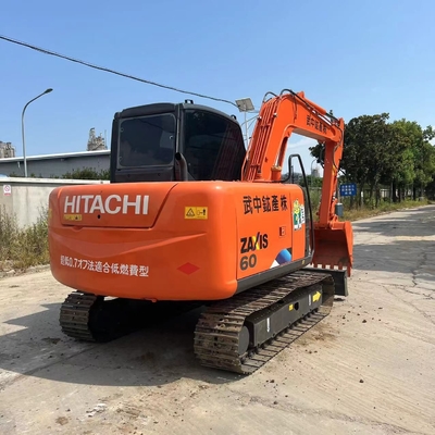 Mini escavatore Hitachi ZX60 Usato escavatore crawler Usato 6 tonnellate scavatore in buone condizioni