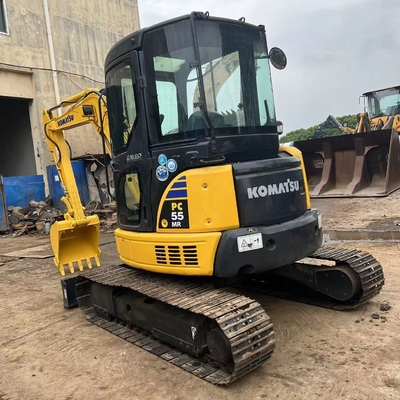 Mini escavatore da 5 tonnellate originale usato Komatsu PC55MR-2 PC50MR-2 Escavatore da strisciatore di seconda mano Escavatore Macchine da costruzione