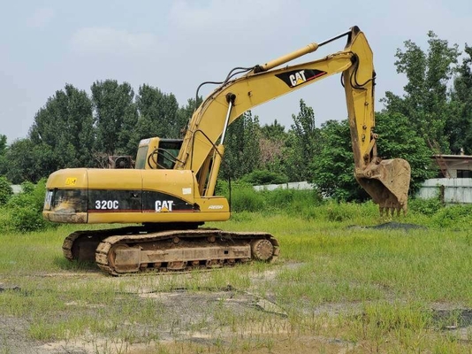 Escavatori usati CAT 320C di seconda mano da 20 tonnellate con motore CAT 3066ATAAC