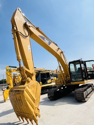 CAT 320C Escavatore a trascinatore di seconda mano con profondità massima di scavo di 6550 mm e modello di motore CAT 3066