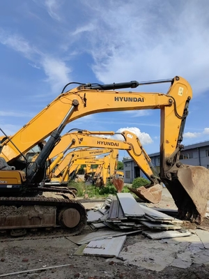 48 tonnellate di origine di seconda mano Hyundai R485LVS Crawler Excavator Usato Hyundai Digger in vendita