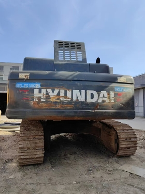 48 tonnellate di origine di seconda mano Hyundai R485LVS Crawler Excavator Usato Hyundai Digger in vendita
