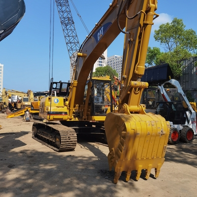 Escavatore originale CAT 320B di seconda mano, Caterpillar usata Crawler Digger 20 tonnellate con motore Caterpillar CAT 3066T