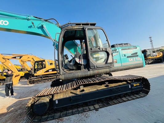 Original Used Kobelco SK210LC-8 Hydraulic Crawer Excavator 21 tonnellate Escavatore di seconda mano