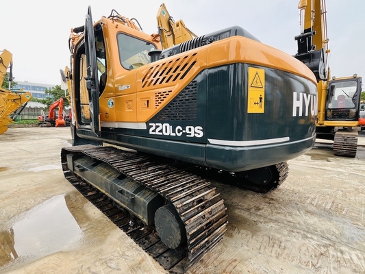 22 tonnellate di Hyundai Digger originale di seconda mano Hyundai R220LC-9S Crawler Excavator