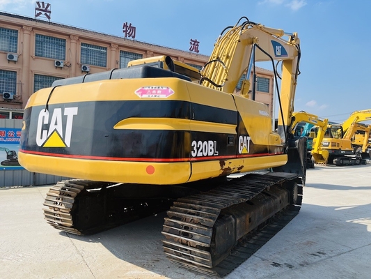 Giappone Originale CAT 320BL Escavatore di seconda mano, 20 tonnellate Caterpillar Used Crawler Digger CAT 3066T Motore