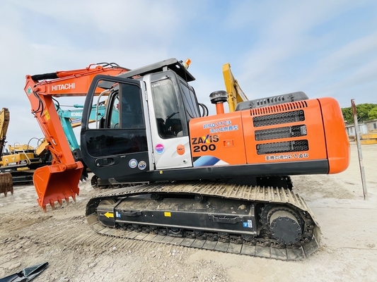 20 tonnellate originale giapponese usata Hitachi ZX200-3G Crawler Excavator Motore ISUZU