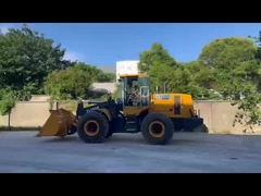 17 tonnellate caricatore a ruote usato SDLG LG958L caricatore di seconda mano carico nominale 5 tonnellate